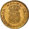 Image 2 : PERU, Lima, gold bust 2 escudos, Ferdinand VI, 1755 JM, second bust, rare, NGC AU 55, finest and onl