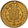 Image 2 : PERU, Lima, gold bust 2 escudos, Charles III, 1785 MI, rare, NGC AU details / holed, finest and only