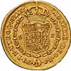 Image 2 : PERU, Lima, gold bust 2 escudos, Charles IV transitional (bust of Charles III, ordinal IV), 1789 IJ,