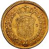 Image 2 : PERU, Lima, gold bust 2 escudos, Ferdinand VII, 1815 JP, large bust, rare, NGC XF 45, finest and onl