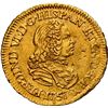 Image 1 : PERU, Lima, gold bust 1 escudo, Ferdinand VI, 1757 JM, second bust, very rare, NGC AU details / dama