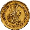 Image 1 : PERU, Lima, gold bust 1 escudo, Ferdinand VI, 1759 JM, second bust, very rare, NGC AU 50, "top pop,"