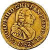 Image 1 : PERU, Lima, gold bust 1 escudo, Charles III, 1762/51 JM, first bust, extremely rare, NGC VF 35, fine