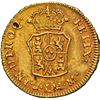 Image 2 : PERU, Lima, gold bust 1 escudo, Charles III, 1768 JM, third bust, very rare, NGC AU 53, finest known
