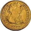 Image 1 : PERU, Lima, gold bust 1 escudo, Charles III, 1773 JM, NGC XF details / scratches, ex-Almenara.