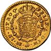 Image 2 : PERU, Lima, gold bust 1 escudo, Charles III, 1773 MJ, NGC UNC details / cleaned, ex-Almenara.