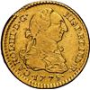 Image 1 : PERU, Lima, gold bust 1 escudo, Charles III, 1775 MJ, NGC AU details / harshly cleaned, finest and o