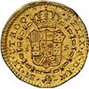 Image 2 : PERU, Lima, gold bust 1 escudo, Charles III, 1779 MJ, NGC UNC details / rim filing, ex-Almenara.