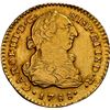 Image 1 : PERU, Lima, gold bust 1 escudo, Charles III, 1788 IJ, ex-Almenara.