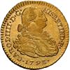 Image 1 : PERU, Lima, gold bust 1 escudo, Charles IV, 1792 IJ, large bust, NGC AU 50, finest known in NGC cens