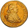 Image 1 : PERU, Lima, gold bust 1 escudo, Charles IV, 1808 JP, NGC AU details / rev cleaned, "top pop," ex-Alm