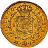 Image 2 : PERU, Lima, gold bust 1 escudo, Charles IV, 1808 JP, NGC AU details / rev cleaned, "top pop," ex-Alm
