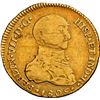 Image 1 : PERU, Lima, gold bust 1 escudo, Ferdinand VII transitional ("imaginary" bust), 1809 JP, extremely ra