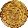 Image 2 : PERU, Lima, gold bust 1 escudo, Ferdinand VII, 1812 JP, small bust, very rare, NGC XF details / clea
