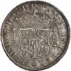 Image 2 : PERU, Lima, pillar 8 reales, Ferdinand VI, 1753 J, ex-Brameld.