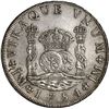 Image 1 : PERU, Lima, pillar 8 reales, Ferdinand VI, 1754 JD, ex-Brameld.