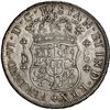 Image 2 : PERU, Lima, pillar 8 reales, Ferdinand VI, 1754 JD, ex-Brameld.