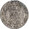 Image 2 : PERU, Lima, pillar 8 reales, Ferdinand VI, 1755 JM, ex-Brameld.