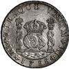 Image 1 : PERU, Lima, pillar 8 reales, Ferdinand VI, 1758/7 JM, rare, ex-Brameld.