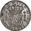 Image 2 : PERU, Lima, pillar 8 reales, Ferdinand VI, 1758/7 JM, rare, ex-Brameld.