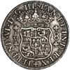 Image 2 : PERU, Lima, pillar 8 reales, Ferdinand VI, 1760 JM, no dot over right mintmark, very rare, ex-Bramel