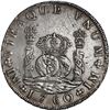 Image 1 : PERU, Lima, pillar 8 reales, Charles III, 1760 JM, rare, ex-Brameld.