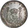 Image 1 : PERU, Lima, pillar 8 reales, Charles III, 1761 JM, no dot over right mintmark, ex-Brameld.