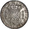 Image 2 : PERU, Lima, pillar 8 reales, Charles III, 1761 JM, no dot over right mintmark, ex-Brameld.