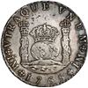 Image 1 : PERU, Lima, pillar 8 reales, Charles III, 1765 JM, both mintmarks dotted, ex-Brameld.