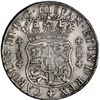 Image 2 : PERU, Lima, pillar 8 reales, Charles III, 1771 JM, no dot over right mintmark, ex-Brameld.
