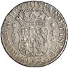 Image 2 : PERU, Lima, pillar 4 reales, Charles III, 1762 JM, very rare, ex-O'Brien, ex-Fleming.