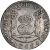Image 1 : PERU, Lima, pillar 4 reales, Charles III, 1766 JM, very rare, ex-O'Brien.
