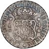 Image 2 : PERU, Lima, pillar 4 reales, Charles III, 1766 JM, very rare, ex-O'Brien.