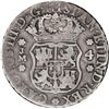 Image 2 : PERU, Lima, pillar 4 reales, Charles III, 1768 JM, very rare, PCGS F details / plugged, ex-O'Brien.