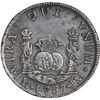 Image 1 : PERU, Lima, pillar 2 reales, Ferdinand VI, 1757 JM, assayer's initials with MA ligature, ex-O'Brien.