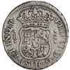 Image 2 : PERU, Lima, pillar 2 reales, Ferdinand VI, 1760/59 JM, • at beginning and end of shield-sid