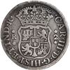 Image 2 : PERU, Lima, pillar 2 reales, Charles III, 1763 JM, mintmark without MA ligature, very rare, ex-O'Bri