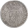 Image 2 : PERU, Lima, pillar 2 reales, Charles III, 1767 JM, double stop after HISP, very rare, ex-O'Brien.