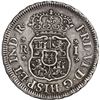 Image 2 : PERU, Lima, pillar 1 real, Ferdinand VI, 1753 J, no • before FRD, ex-O'Brien.