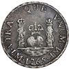 Image 1 : PERU, Lima, pillar 1 real, Charles III, 1765 JM, rare, ex-O'Brien.