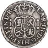 Image 2 : PERU, Lima, pillar 1 real, Charles III, 1767 JM, mintmark not dotted, very rare, ex-O'Brien.