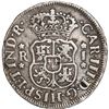 Image 2 : PERU, Lima, pillar 1 real, Charles III, 1769 JM, mintmark not dotted, very rare, ex-O'Brien.