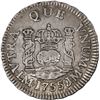 Image 1 : PERU, Lima, pillar ½ real, Ferdinand VI, 1755 JM/D, very rare, ex-O'Brien.