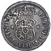 Image 2 : PERU, Lima, pillar ½ real, Ferdinand VI, 1756 JM, no • after HISP, very rare, ex-O'Brien.