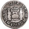 Image 1 : PERU, Lima, pillar ½ real, Charles III, 1768/7 JM, extremely rare, ex-O'Brien.