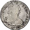 Image 1 : PERU, Lima, bust 8 reales, Charles IV, 1799 IJ, 50% offset double-strike (very rare error), NGC F de