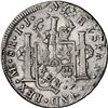 Image 2 : PERU, Lima, bust 8 reales, Charles IV, 1799 IJ, 50% offset double-strike (very rare error), NGC F de
