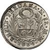 Image 2 : PERU, Lima, 8 reales, 1834 MM, NGC MS 63+.