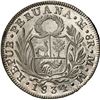 Image 2 : PERU, Lima, 8 reales, 1834 MM, NGC MS 63.
