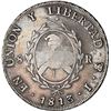 Image 2 : PHILIPPINES (under Spain), Manila, 8 reales, Isabel II, crowned-Y.II. countermark (Type VI, 1834-37)